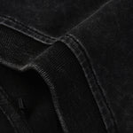 Stone-Washed Raw-Edge T-Shirt 270gsm