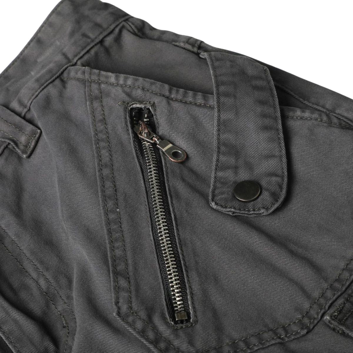 Vintage Multi-Pocket Wide Leg Cargo Pants