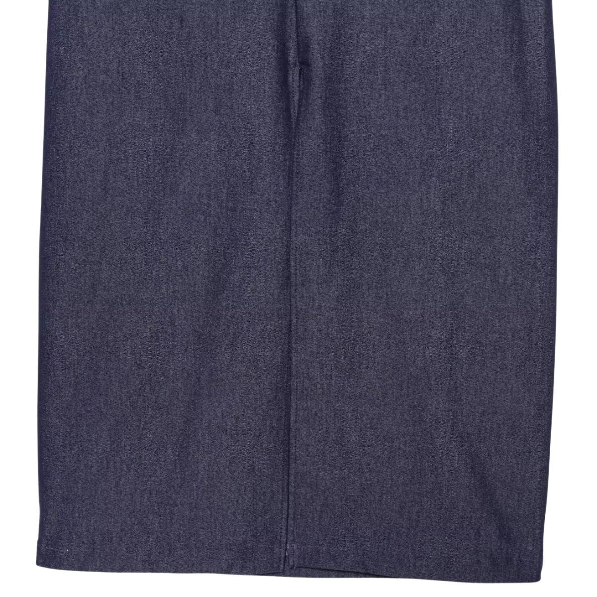Halter Neck Cut-Out Denim Maxi Dress