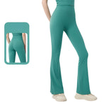 Buttery-Soft High Waist Flare Leggings for Women Tummy Control Workout Pants