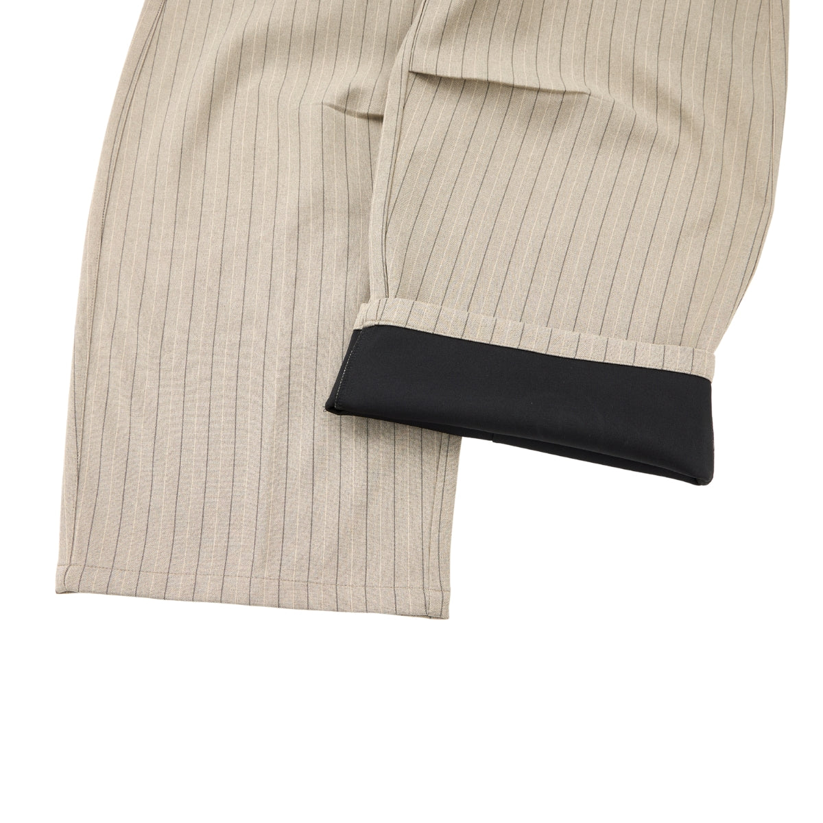 Vintage Pinstripe Baggy Wide-Leg Trousers