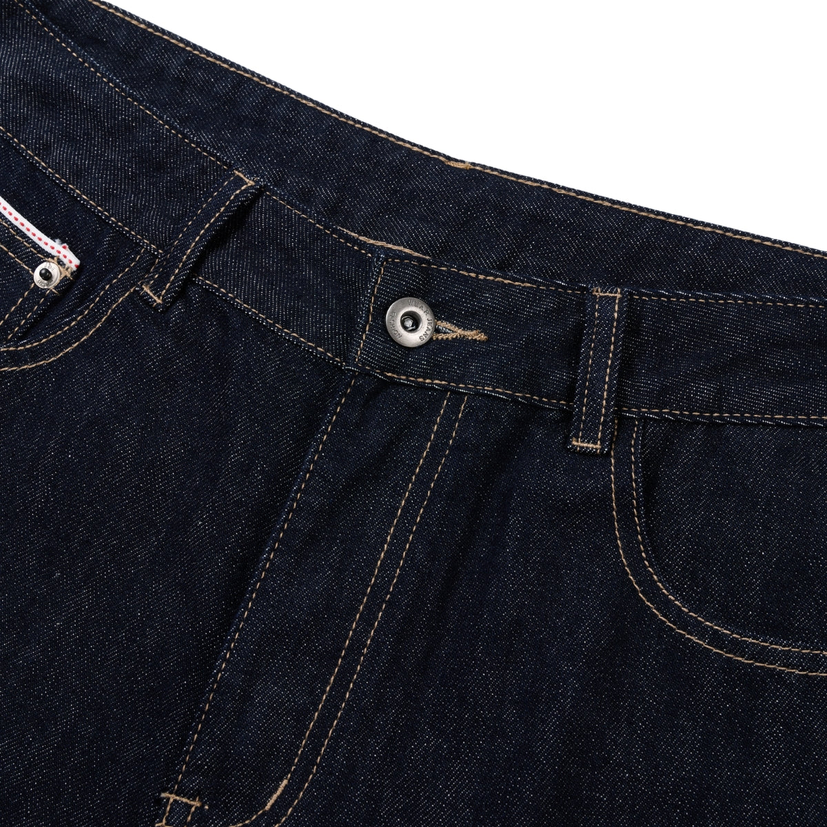 Vintage Loose Straight-Leg Denim Bermuda Shorts