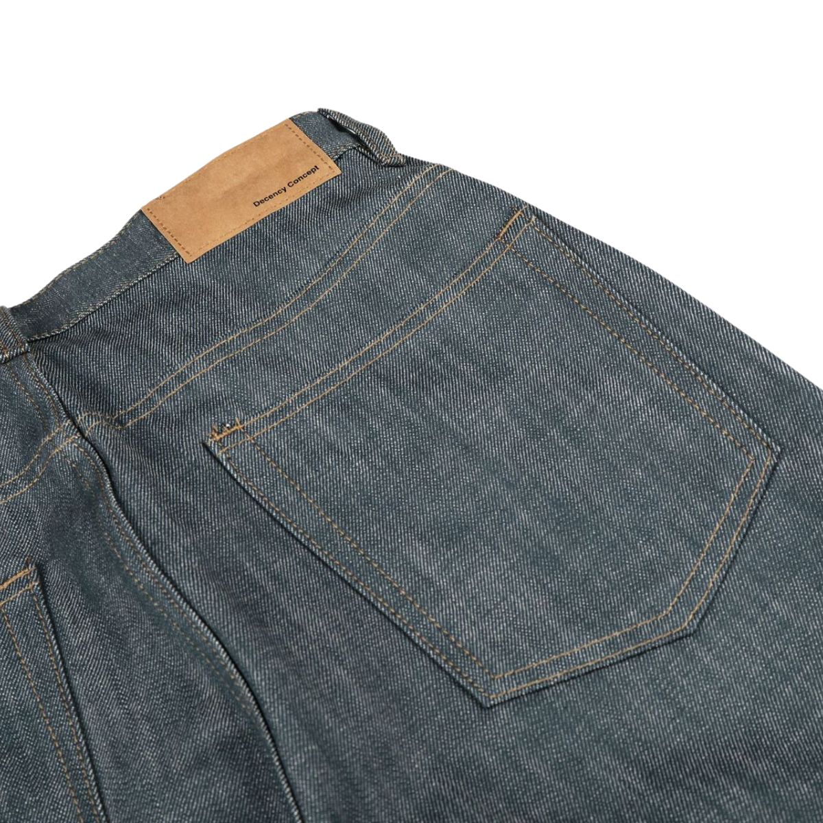 Raw Wash Wide Leg Selvedge Jeans
