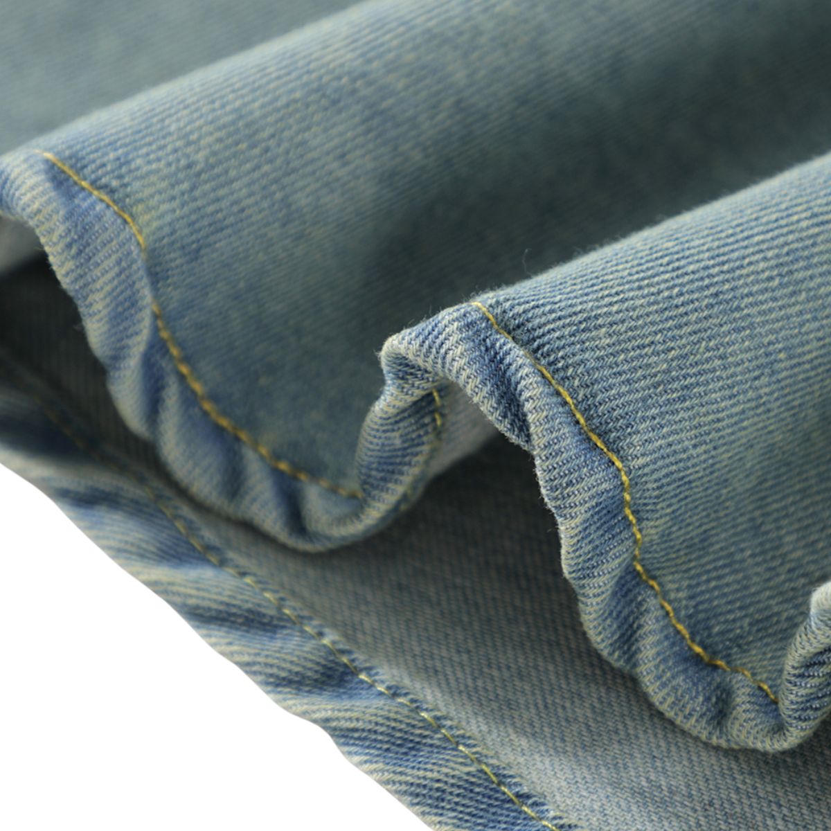 Vintage Washed Denim Slip Mididress