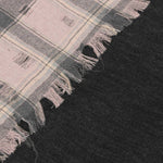 Minimalist Striped Check Relaxed Fit Casual Pants