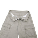 Vintage Washed Distressed Multi-Pocket Cargo Shorts
