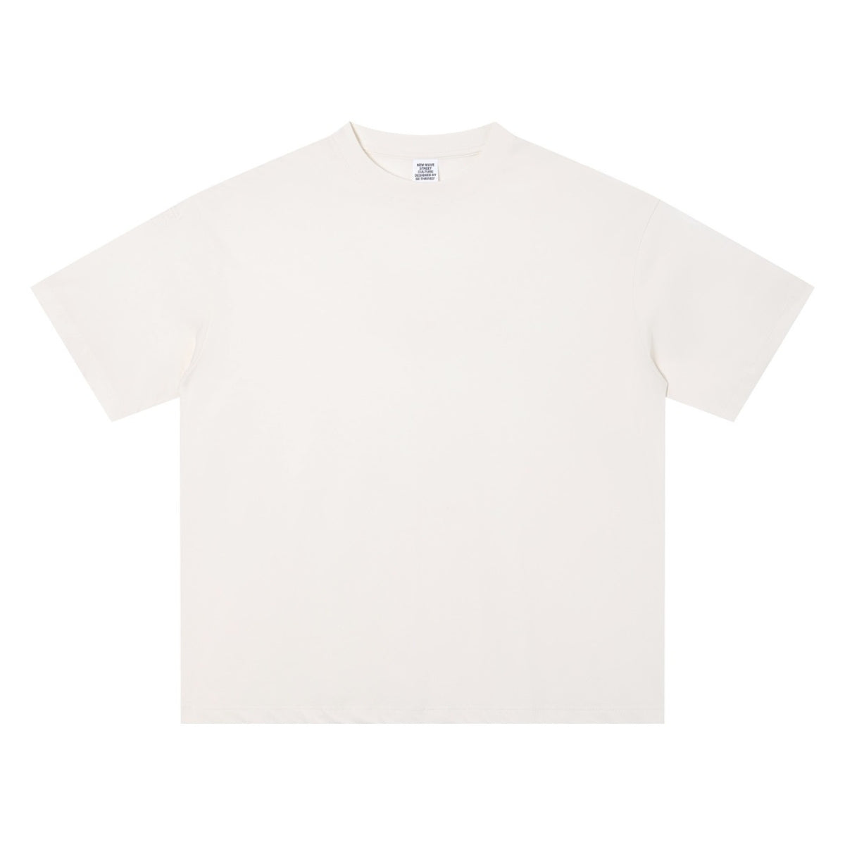 Ice Mint Cotton Cooling Fragrance Loose Fit Crew Neck Tee