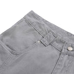 Multi Pocket Cargo Denim Shorts