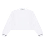 410G Heavyweight Cotton Cropped Sweatshirt | Coverstitch Detail Street Pullover