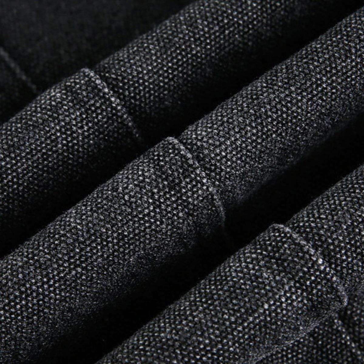 Vintage Washed Distressed Dropped Shoulder Workwear Multi-pocket Denim Jacket