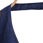 Halter Neck A-Line Denim Minidress