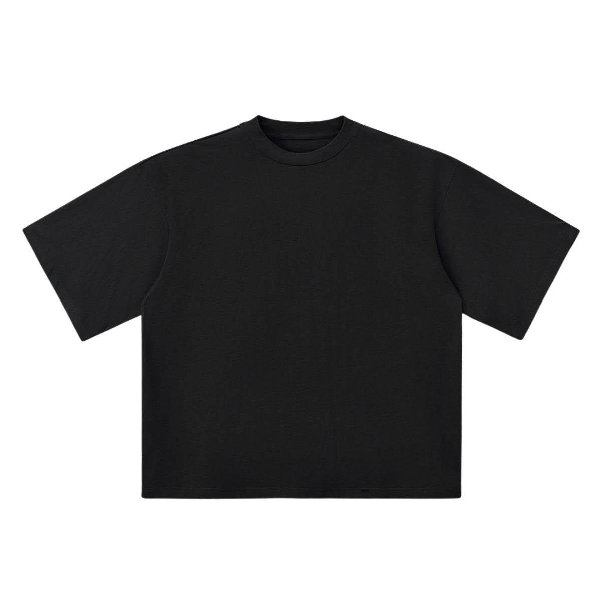 Mock Neck Oversized Vintage Tee