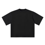Mock Neck Oversized Vintage Tee