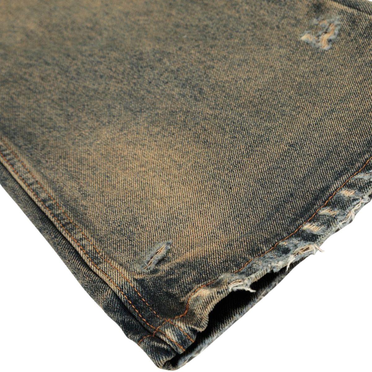 Smoke Rise Relaxed Fit Dirty Wash Ripped Jeans