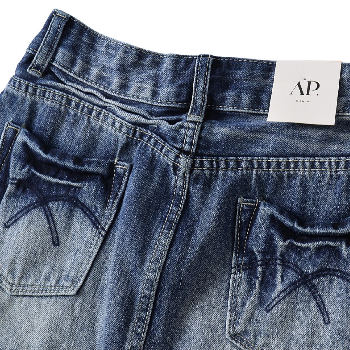 Women's Vintage Denim Mini Skirt