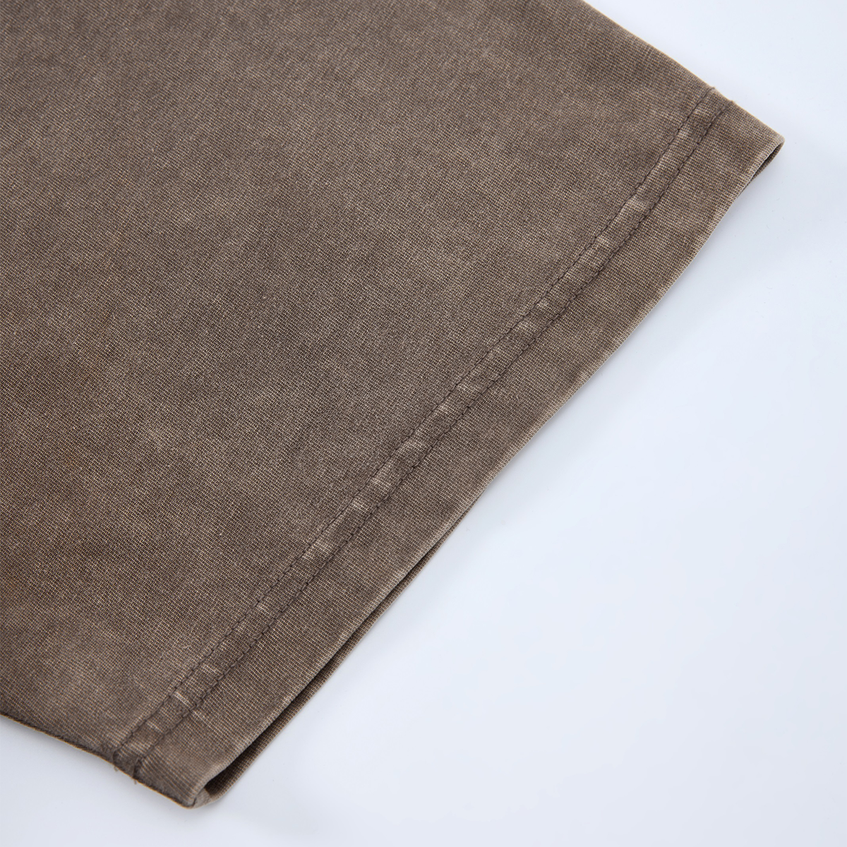 Oversized Vintage Wash Cotton Tee Shirt