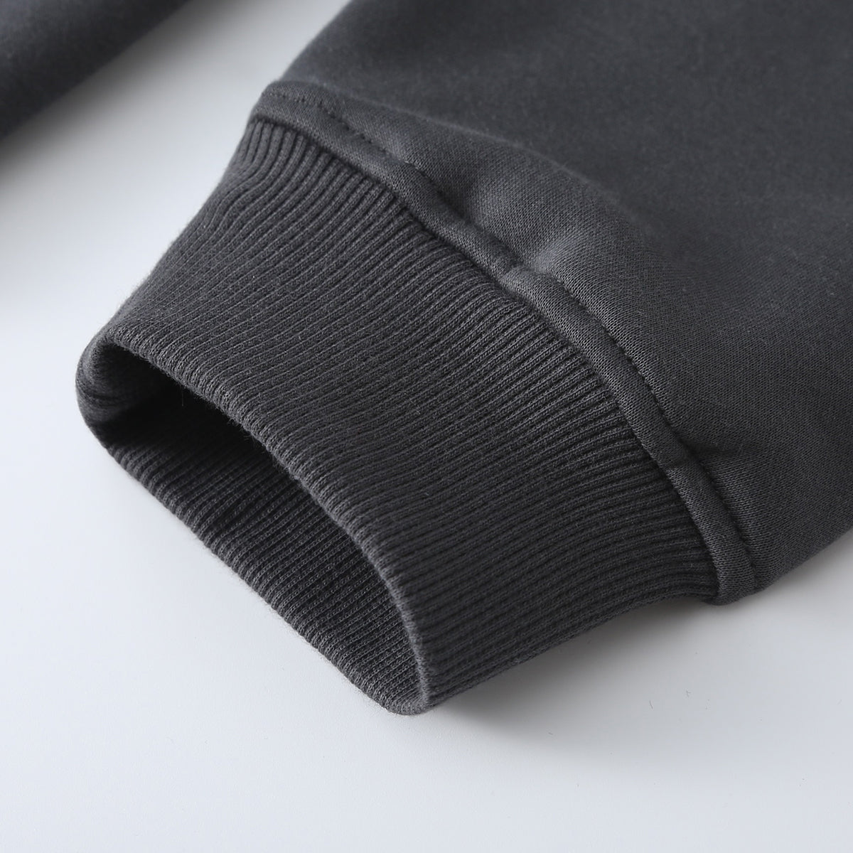 Unisex Full-Zip Fleece Layered Hood Hoodie