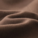 Double-Slider Zipper Fleece Cropped Sweatshirt