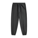 Solid Color Plush Lining Joggers-INNBLAC Fashion Apparel