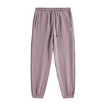 Solid Color Plush Lining Joggers-INNBLAC Fashion Apparel