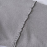 Two-Layer Sleeve Acid Washed Cotton Hoodie