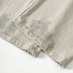 Drawstring Paint Distressed Trousers-INNBLAC Fashion Apparel