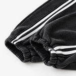 Arc Stripe Thick Baggy Joggers-INNBLAC Fashion Apparel