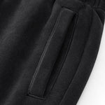 Arc Stripe Thick Baggy Sweatpants-INNBLAC Fashion Apparel