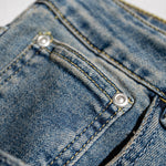 Washed Baggy Bootcut Jeans-INNBLAC Fashion Apparel