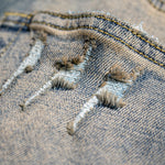 Washed Baggy Bootcut Jeans-INNBLAC Fashion Apparel