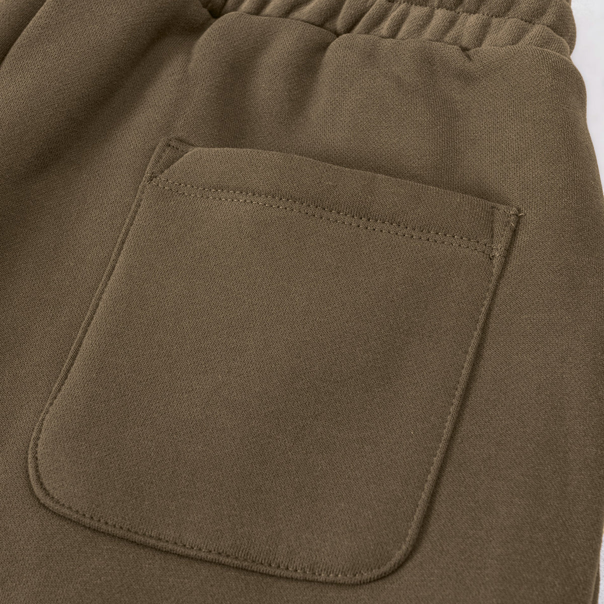 Solid Color Plush Lining Sweatpants-INNBLAC Fashion Apparel