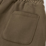 Solid Color Plush Lining Sweatpants-INNBLAC Fashion Apparel