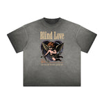 Heavyweight Cute Cupid Cartoon Graphic Tee