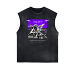 Cupid Sniper Graphic Sleeveless Tee