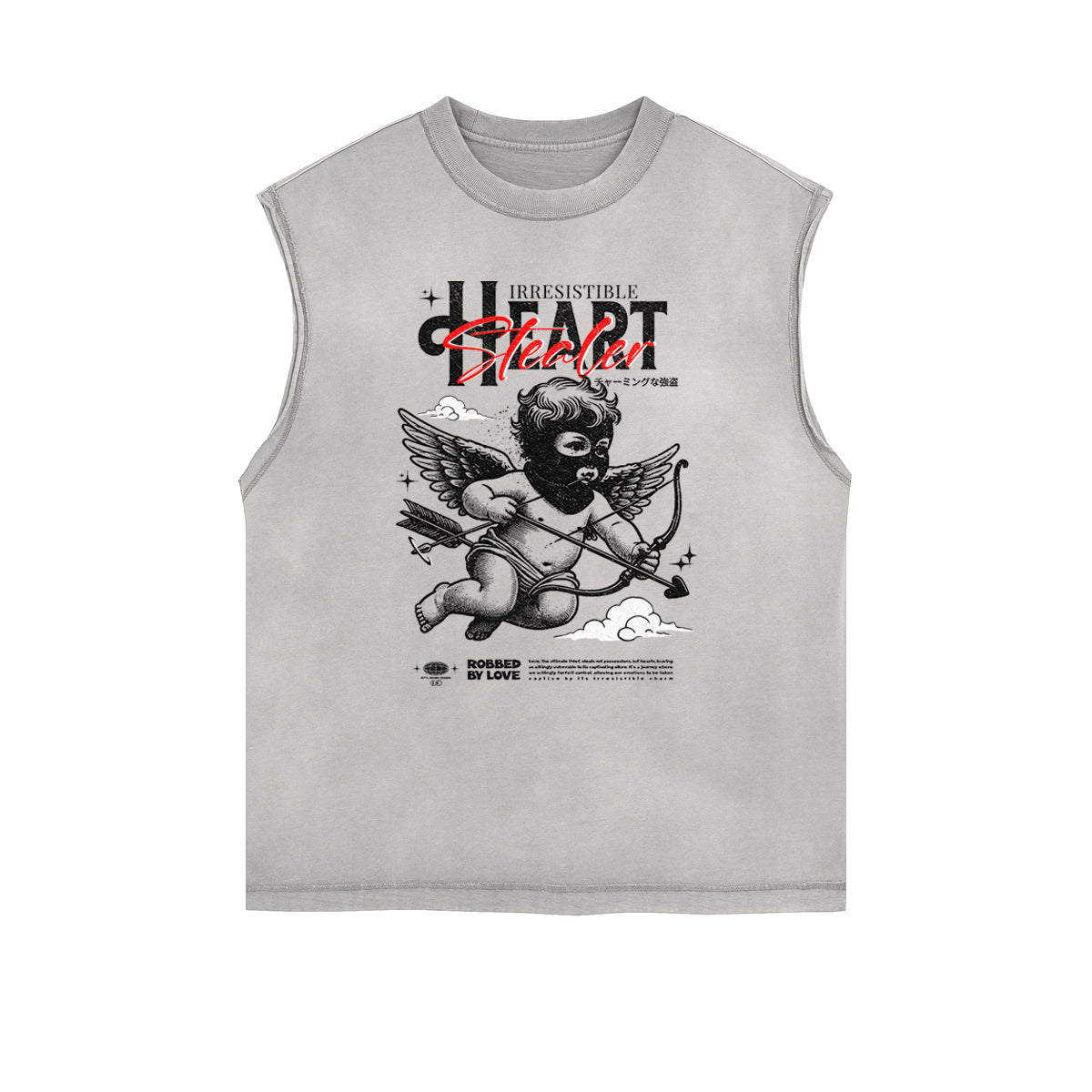 Cupid Sniper Graphic Tank Top