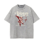 Washed Faded Cupid Sniper Graphic Tee