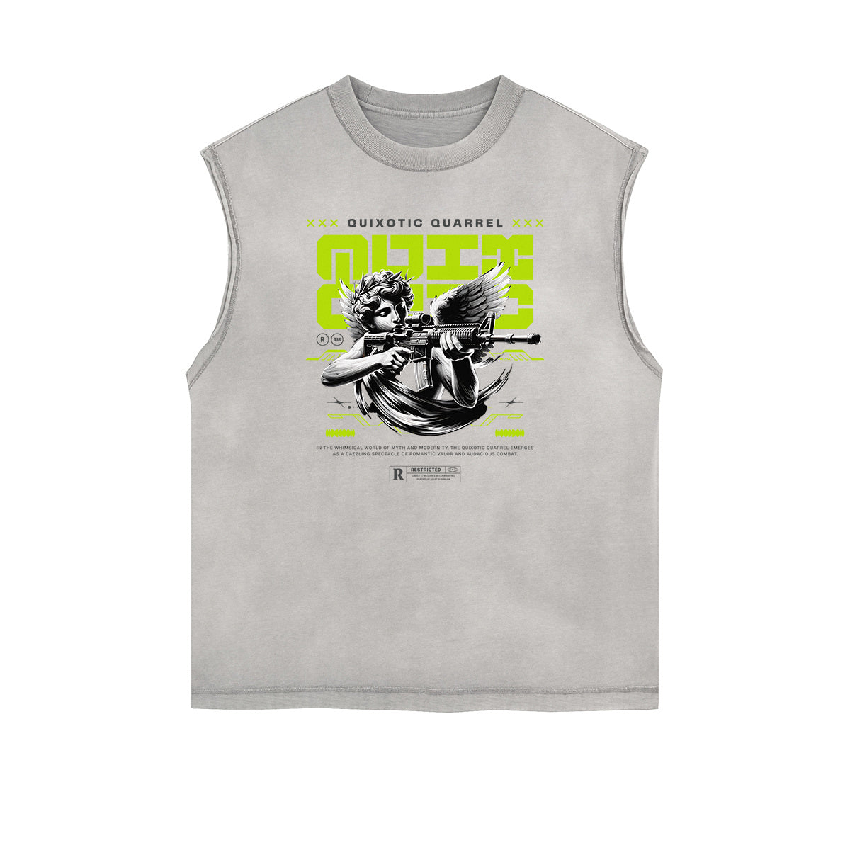 Cupid Sniper Graphic Tank Top