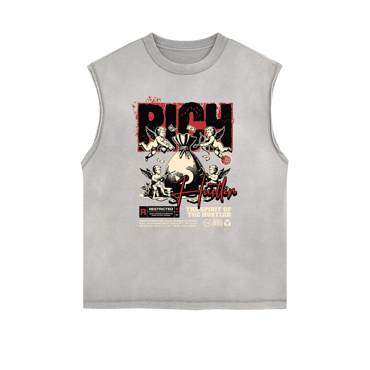 Cupid Sniper Graphic Tank Top