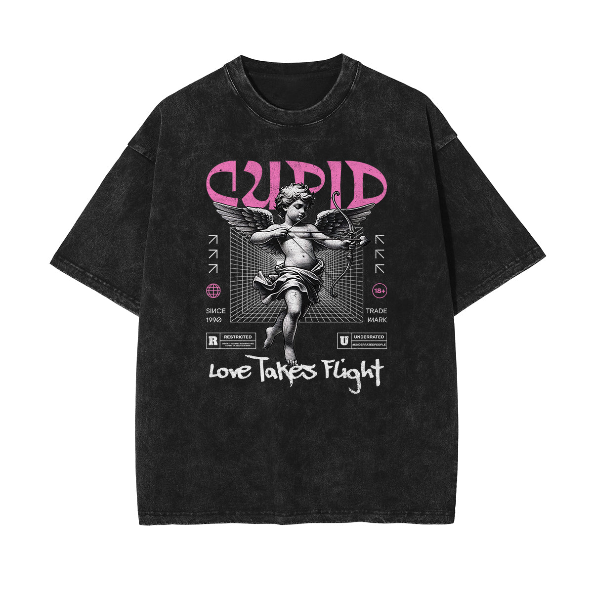 Cupid Sniper Streetwear Graphic Tee