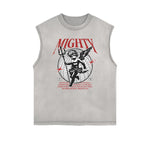 Cupid Sniper Streetwear Graphic Sleeveless Tee