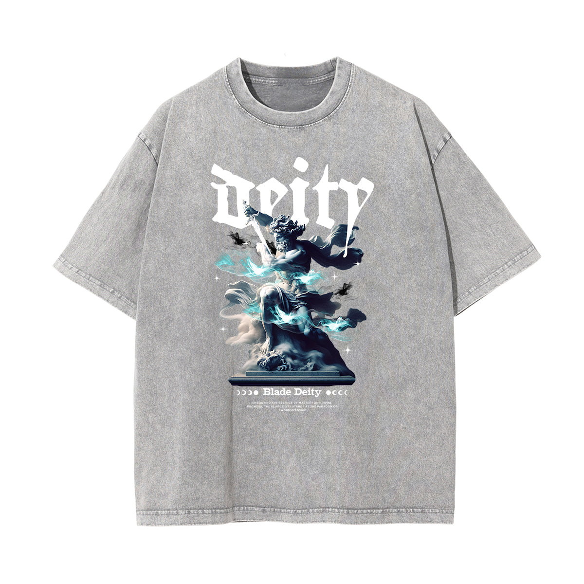 Washed Faded Rebel Graphic Tee