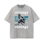 Washed Faded Rebel Graphic Tee