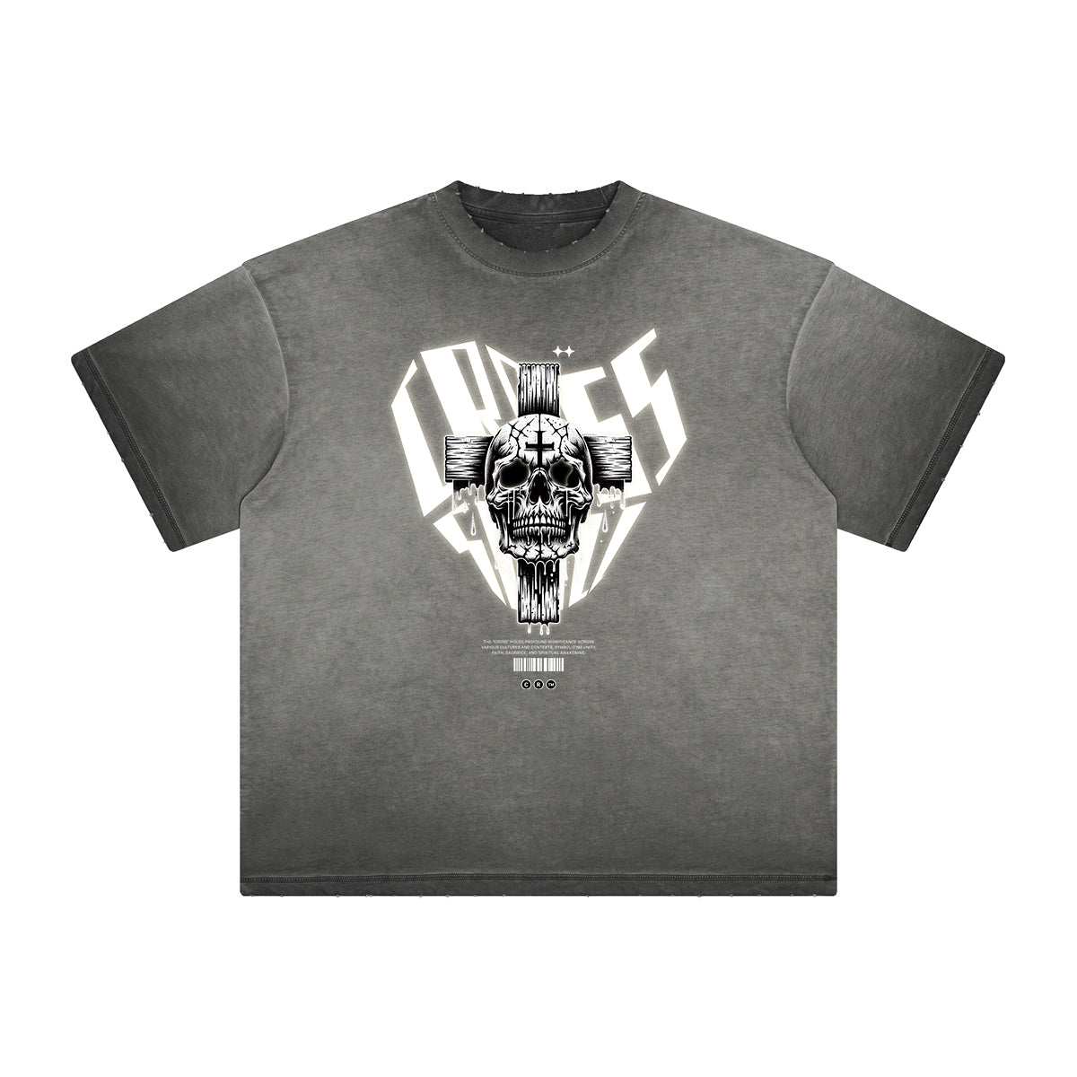 Heavyweight Street Art Abstract Graphic Tee