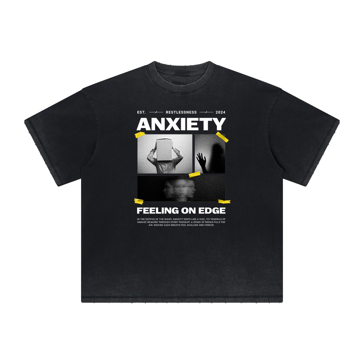 Heavyweight Streetwear Graphic Thick Tee