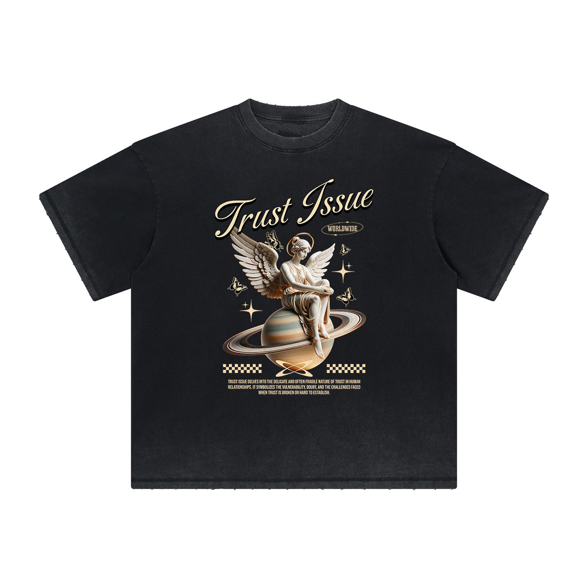 Heavyweight Streetwear Graphic Thick Tee