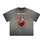 Heavyweight Cupid Statues Graphic Tee