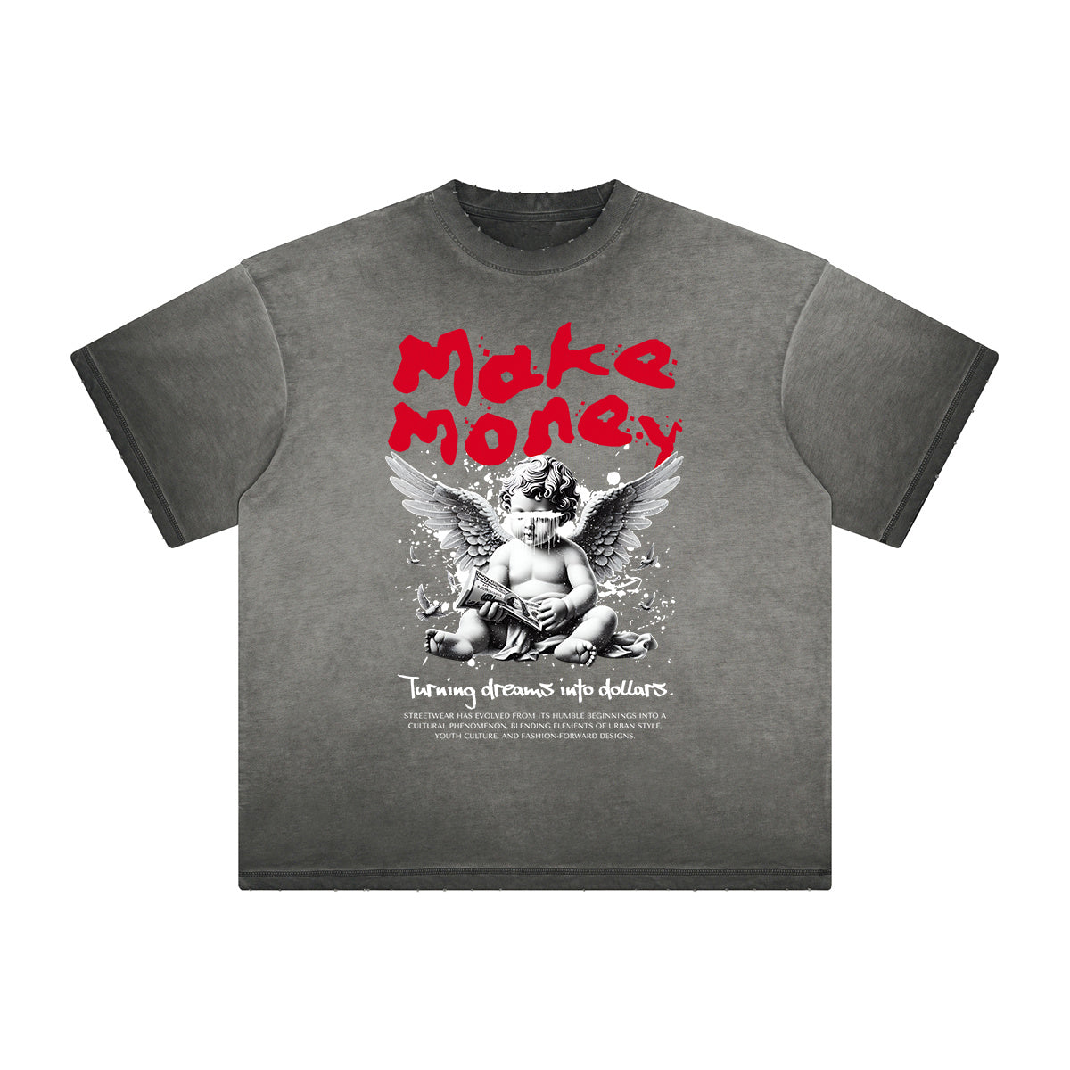 Heavyweight Cupid Statues Graphic Tee