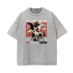 Washed Faded Cupid Statues Graphic Tee