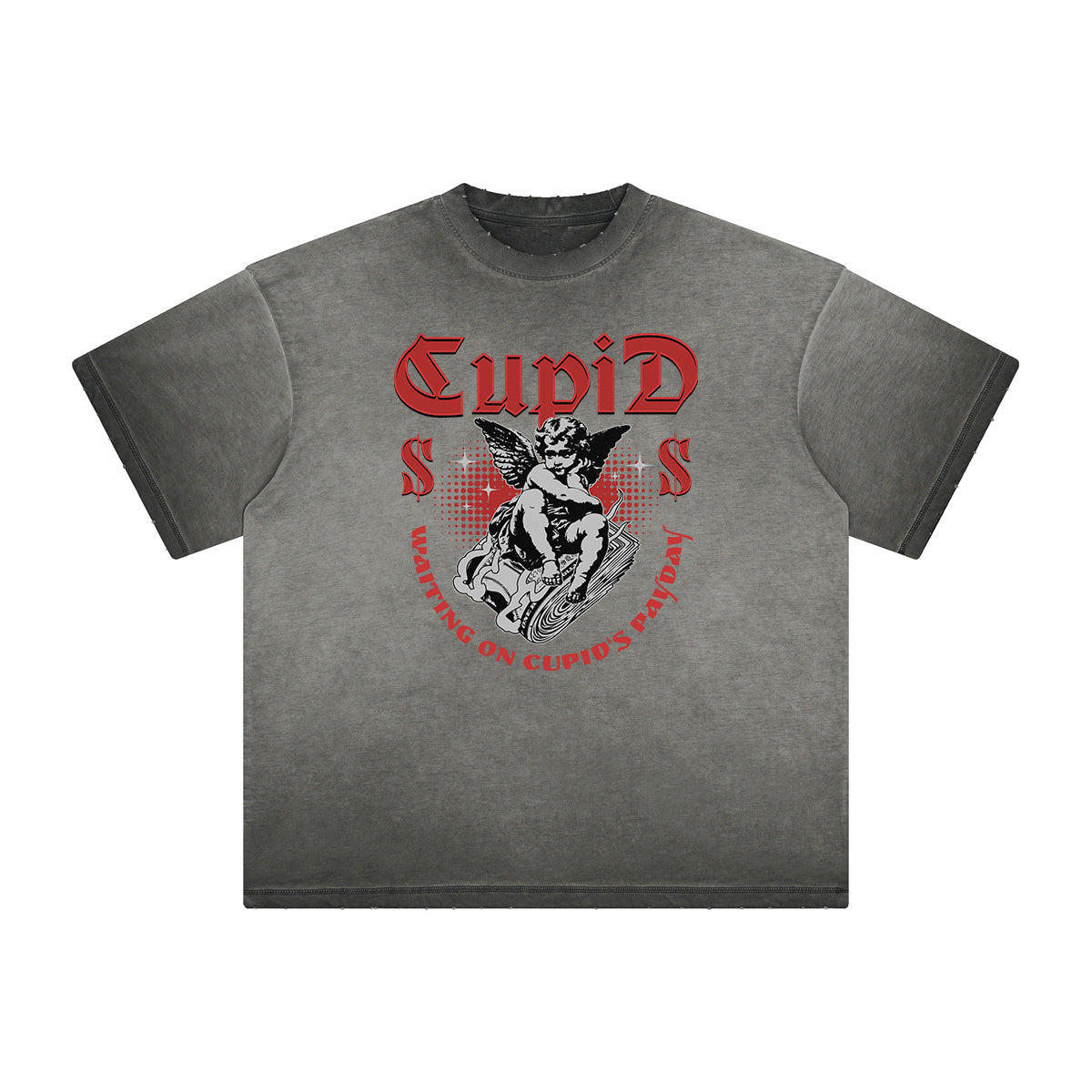 Heavyweight Cupid Statues Graphic Tee