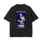 Stone Wash Cupid Statues Graphic Tee